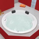 Ver imagem 2 de Banheira Hidromassagem Astra Firenze Luxo 150cmx150cmx45cm - 06 Jatos Gel Coat P2 sem Aquecedor