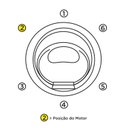 Ver imagem 3 de Banheira Hidromassagem Astra Firenze Luxo 150cmx150cmx45cm - 06 Jatos Gel Coat P2 sem Aquecedor