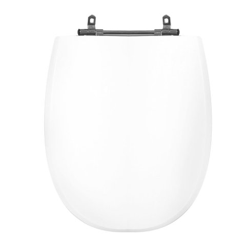Assento Sanitário Poliéster para Louça Village (deca) Aço (reb. Oculto) Branco