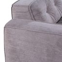 Ver imagem 2 de Sofá Modular Sofá Bloc 2 Lugares Fixo 256cm Cinza Linho Zidi