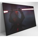 Ver imagem 7 de Quadro Darth Maul 60x40 Cm Vidro Impresso