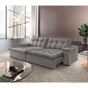 Ver imagem 1 de Sofá Estilo Linho 03 Lugares 02 Módulos de 120m B25cm Meu Sofá Online