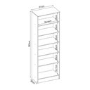 Ver imagem 4 de Sapateira Multiuso 02 Portas Golden Branco Demóbile