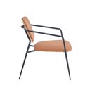 Ver imagem 7 de Kit 2 Poltronas Minimalista Estofada Base em Aço Prado Fratini