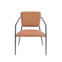 Ver imagem 6 de Kit 2 Poltronas Minimalista Estofada Base em Aço Prado Fratini