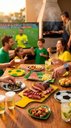 Ver imagem 2 de Prato de Sobremesa de Vidro Bola de Futebol Brasil Copa do Mundo Decoração Mesa Posta Petisqueira