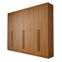 Ver imagem 3 de Guarda-Roupa Casal Magnus 6 Portas 3 Gavetas Cinamomo - Panorama Móveis