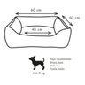 Cama Pet 60x60 Lhasa-apso/shih-tzu/poodle com Varias Cores - 3