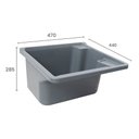 Ver imagem 4 de Tanque Plástico Fiberblu T265 47x44 Cinza