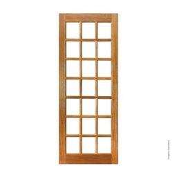 Folha de Porta 210x70cm Tauari Ad Vidros Mapaf - 1