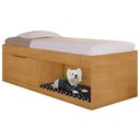 Ver imagem 4 de Cama Box Solteiro Box Nilo 2 Prateleiras Naturalle Acompanha Colchão Framar
