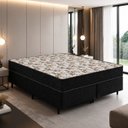 Ver imagem 2 de Colchão Casal Espuma D33 138x188x14 Firme Cristal Antialérgico - Preto