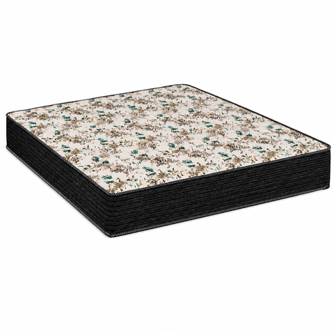 Colchão Casal Espuma D33 138x188x14 Firme Cristal Antialérgico - Preto