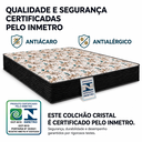 Ver imagem 4 de Colchão Casal Espuma D33 138x188x14 Firme Cristal Antialérgico - Preto
