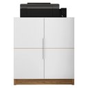Ver imagem 4 de Kit Escritório Conjunto 4 Peças Cubic Branco Caemmun