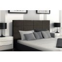 Ver imagem 2 de Painel Raissa 120 cm Suede Marrom
