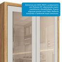 Ver imagem 5 de Armário de Cozinha Modulada com Balcão e Tampo 13 Portas 3 Gavetas Pérola Premium 100% Mdf Vidro Ref