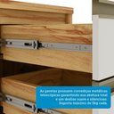 Ver imagem 6 de Armário de Cozinha Modulada com Balcão e Tampo 13 Portas 3 Gavetas Pérola Premium 100% Mdf Vidro Ref