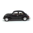 Ver imagem 3 de Super Carrinho de Ferro Fusca Preto Clássico 1/32 Miniatura Coleção