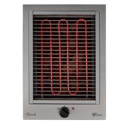 Churrasqueira Cooktop Fischer Elétrica com Pedra Vulcânica Inox 220v - 1