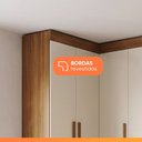 Ver imagem 7 de Guarda Roupas Modulado Closet de Canto Quarto Completo 12 Portas Espaço Cama Queen 1,58m Madrid