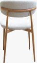 Ver imagem 2 de Kit 2 Cadeiras de Jantar Luna - Linho Off White