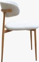Ver imagem 1 de Kit 2 Cadeiras de Jantar Luna - Linho Off White