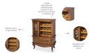 Ver imagem 5 de Adega de Vinho Colonial Estilo Country 12 Garrafas
