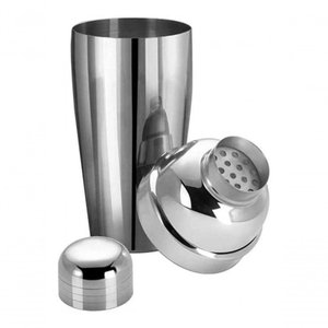 Coqueteleira Inox 750 Ml 3 Peças Drinks Caipirinha Bar