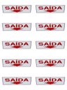 Ver imagem 5 de Kit 2 Placa de Sinalização Saida Seta para Baixo 15x30 Cm