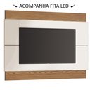 Ver imagem 2 de Painel para Tv Classic 180cm Off White/ Freijó - Imcal