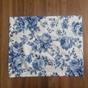 Ver imagem 1 de Lugar Americano Floral Azul Retangular
