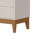 Ver imagem 4 de Comoda Gaveteira Flip 4 Gavetas Areia Fosco
