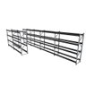 Mini Porta Palete Slim Mini Porta Pallet Slim 180x60 Pallets Conjunto Porta Pallet Bandeja - 1