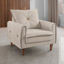 Ver imagem 2 de Kit 2 Poltronas Miami em Madeira de Eucalipto Movellu Home