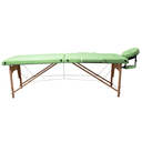 Ver imagem 2 de Maca Dobrável Madeira Luxo Goldlife 250kg C/ Capa Grátis Verde Claro