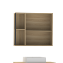 Ver imagem 3 de Armário Espelheira Banheiro Valença 79cm 1 Porta 1 Nicho