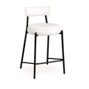 Ver imagem 5 de Banqueta Cozinha Alta com Encosto Industrial Preto Kit 2 Londres Pu Branco D03 - D'rossi