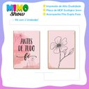 Ver imagem 3 de Kit 02 Placas Mdf Antes de Tudo Fé Decoração Parede 28,7x22