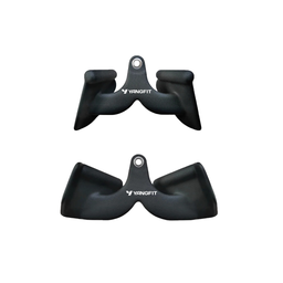 Kit Puxadores Anatômico Maciço Multipegadas Academia Yangfit - 2
