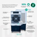 Ver imagem 6 de Climatizador Portátil Ni6pd 5 em 1 Painel Digital Wi-fi 60l - 110