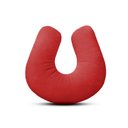 Ver imagem 6 de Kit Amamentação Poltrona + Puff + Almofada Julia Suede Vermelho Inova Decorações