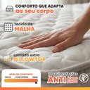 Ver imagem 5 de Colchão Casal Queen Espuma D33 Pillow Top New Millenium Branco Hellen