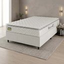 Ver imagem 2 de Colchão Casal Queen Espuma D33 Pillow Top New Millenium Branco Hellen