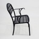 Ver imagem 3 de Cadeira de Jantar Varanda e Área Externa em Alumínio Modelo Verão Cor Preto