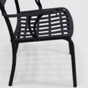 Ver imagem 5 de Cadeira de Jantar Varanda e Área Externa em Alumínio Modelo Verão Cor Preto