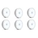 Ver imagem 1 de Kit 6 Luminárias Lâmpada Led Recarregável Sensor de Presença:110v 220v/branco