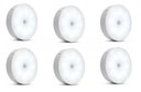 Ver imagem 1 de Kit 6 Luminárias Lâmpada Led Recarregável Sensor de Presença:110v 220v/branco