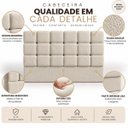 Ver imagem 6 de Cabeceira Cama Box King 193cm Estofada Bouclé Boss:Off White