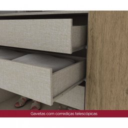Guarda-Roupa Casal 6 Portas Amaro Henn - 5 Guarda-Roupa Casal 6 Portas Amaro Henn - 5